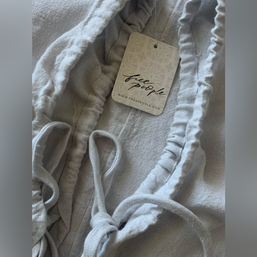 Free People ~ Free-est In-House Collection ~ Luna Linen Top ~ * NWT * - Picture 10 of 12